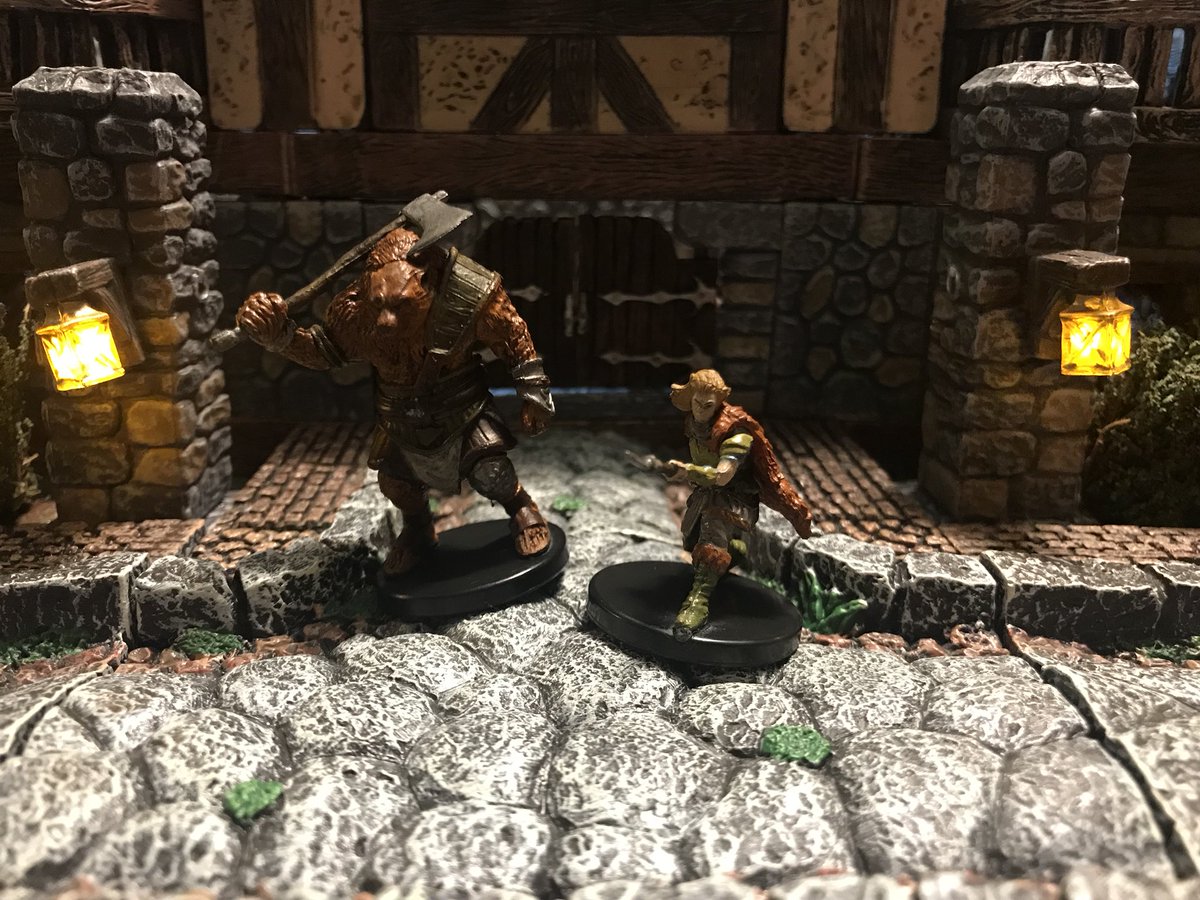 dungeon_dudes's tweet photo. More of our new minis. #paizo #PATHFINDER #dungeonsanddragons #mazeofdeath #dnd #dnd5e #druid #warebear #dwarvenforge https://t.co/hvPYZbOOOP