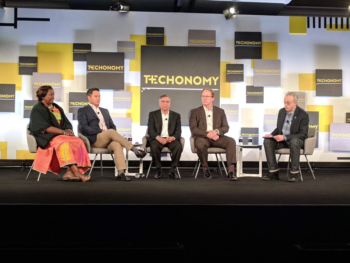 jarrettcollins's tweet image. At #techonomy17 @agnesbinagwaho shares secret to #GlobalHealth, &quot;Start with the most vulnerable populations and everyone else will be fine&quot;