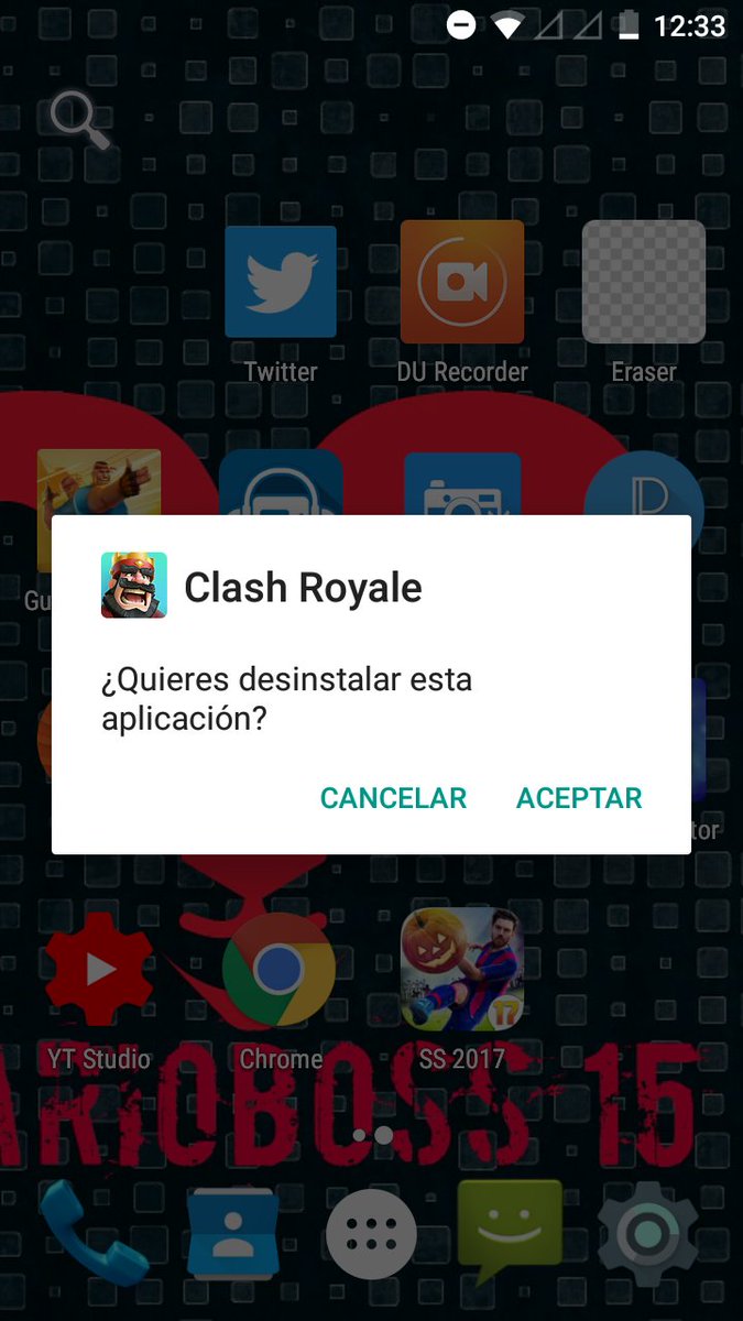 ByMarioBoss15's tweet photo. Chau @ClashRoyale cada vez peor el juego 👍 https://t.co/Vr15fhLc3n