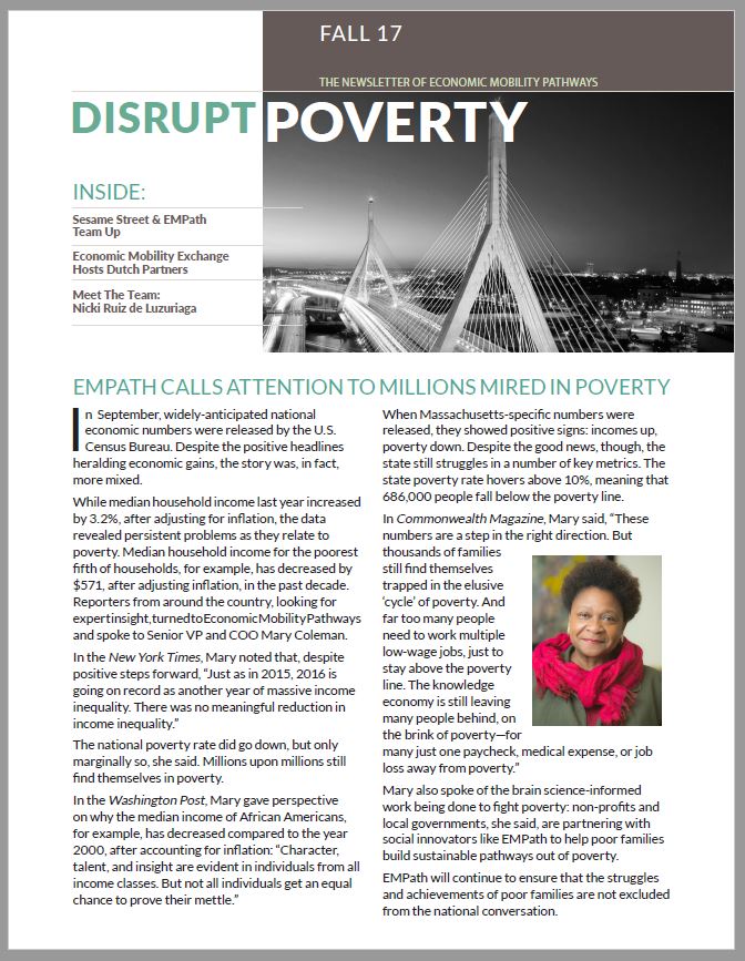 Hot off the press, EMPath's fall newsletter is here. Check it out: bit.ly/2lXbgS4 #disruptpoverty