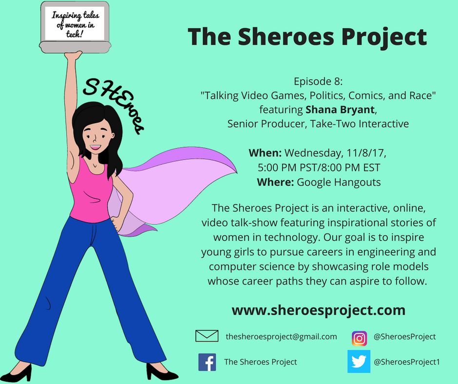 sheroesproject1's tweet photo. Sheroes ep. 8, featuring Shana Bryant (@MushrooQueendom ) airs in TWO DAYS! Tune in LIVE at https://t.co/RlPhZH28PP https://t.co/yX1q6wxtfW
