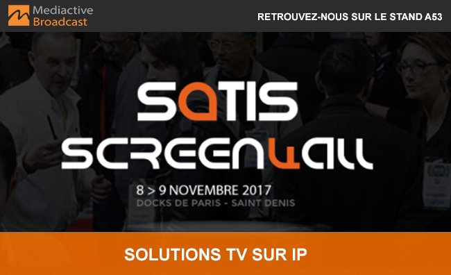 ChyroBroadcast's tweet photo. Venez nous rencontrer au #SATIS2017 ! Stand A53
Votre badge : https://t.co/pQ0n4TQtNe
 #newtek https://t.co/JiTlO0xHAL