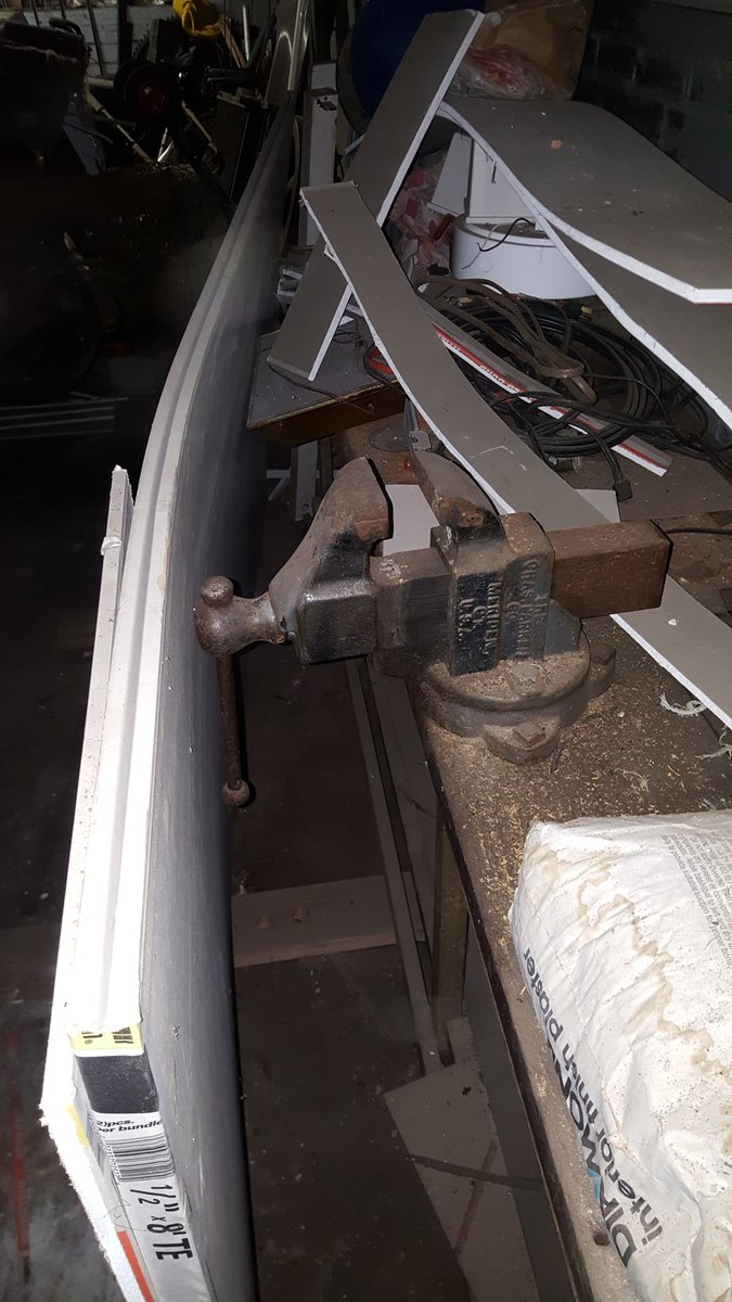 DaveCalfo's tweet photo. #downarabbithole Haven't been in this corner of the building since I bought the place in 01. Found new drywall, a steel bunch &amp; a pay phone https://t.co/BQ8ITNtZeE