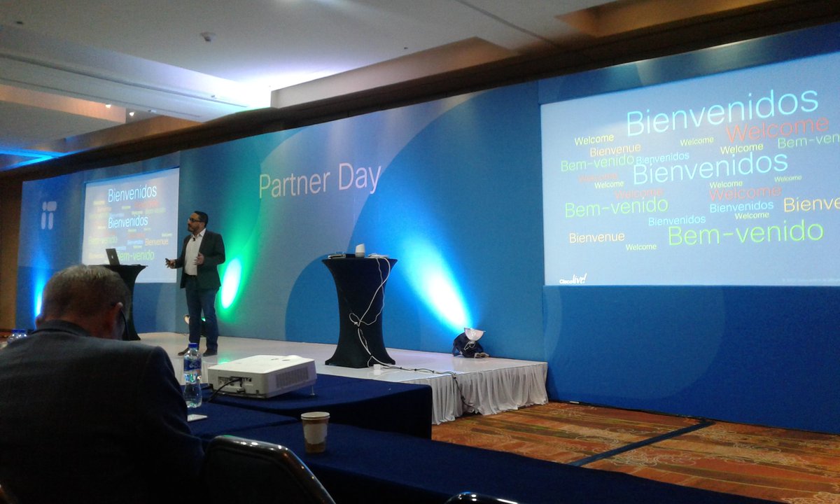 Distecna's tweet photo. Comenzó el #CiscoLiveLA con el #PartnerDay @Distecna junto a nuestros partners https://t.co/qhK2mGApuj