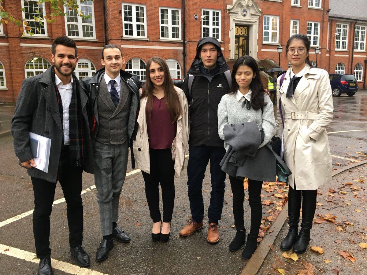 Our delegation at the Model UN at Richard Hale school this weekend. Debating global issues with students from around the UK. #ModelUN #MUN