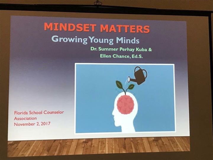 EC_Counselor's tweet photo. Enjoyed the opportunity to grow as a counselor at #FSCA2017. Presented as a pre-con speaker on #growthmindset! @myFSCA @ASCAtweets @pbcsd https://t.co/zsy4Y2PN40