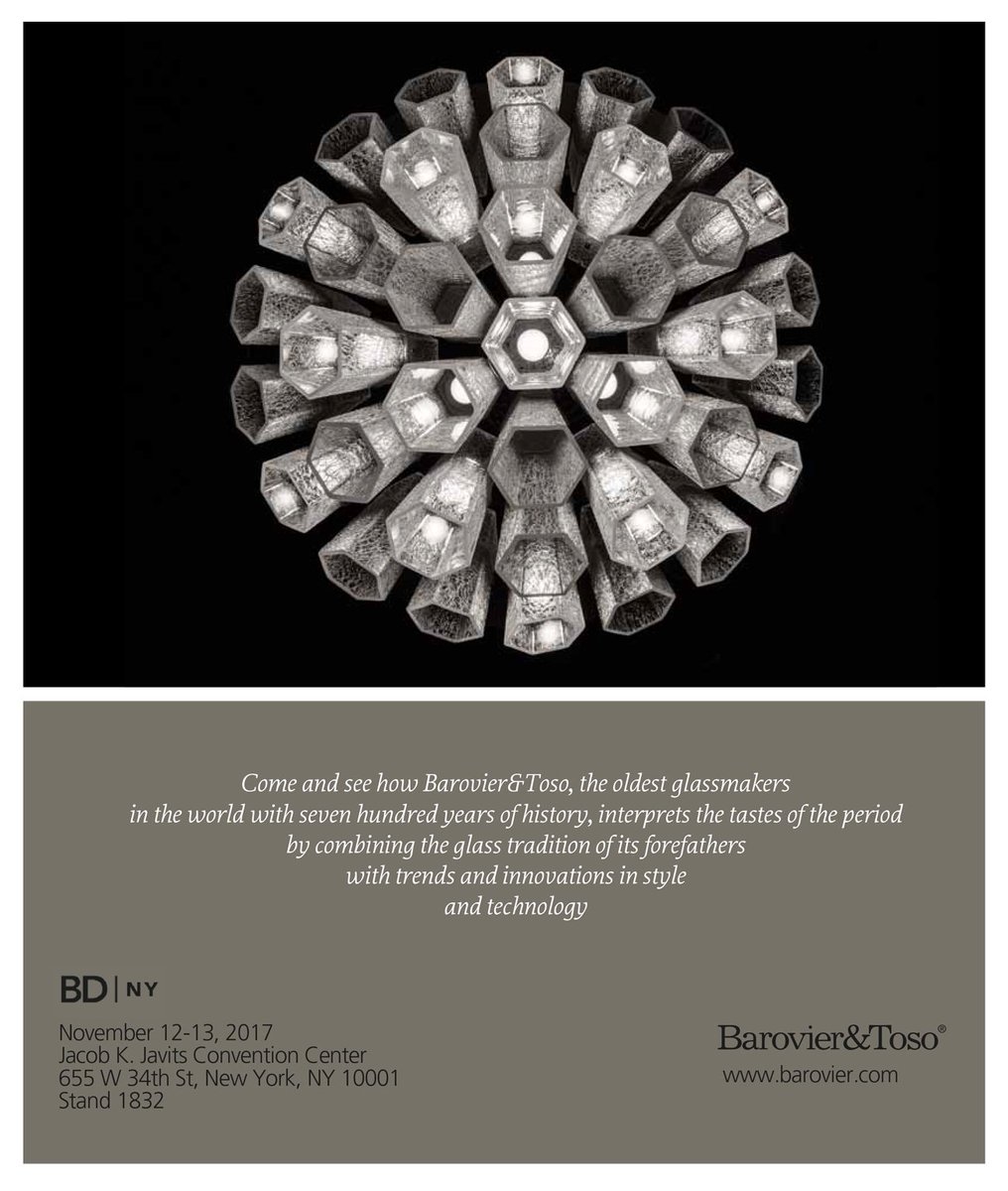 In NYC this weekend? Meet us on Nov. 12-13 at <a href="/BDNYFair/">BDNY</a>, at <a href="/javitscenter/">Javits Center</a>, booth #1832
#barovier #hospitality #design #interiordesign