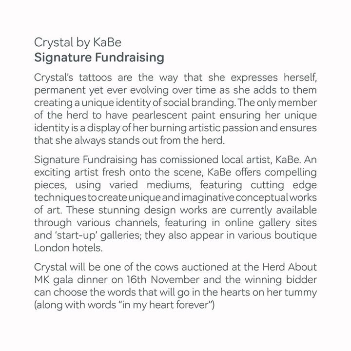 So Crystal is going to need a new home, you can bid to own Crystal. Please comment and we'll let you know if you're a winner!!
