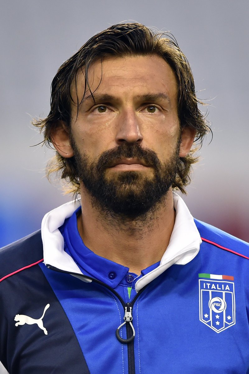 UEFAEURO's tweet photo. Andrea Pirlo announces his retirement from football. 

The nicknames say it all...

Architect
Metronome
Professor
Maestro
Mozart https://t.co/EPlNZn1X9t