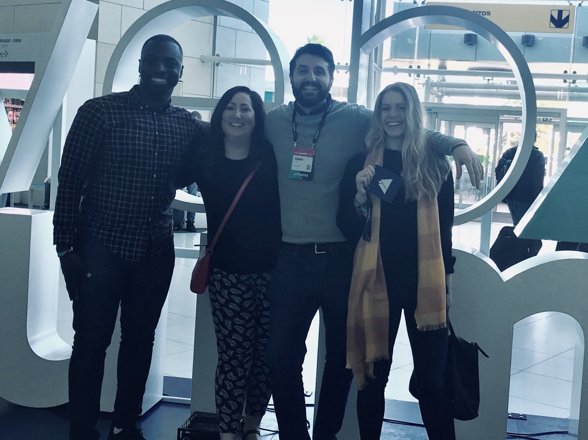 convertr_io's tweet photo. Team #Convertr are in Lisbon and looking forward to #websummit opening night @CreativeBonsu @KateISearight @cvtradam https://t.co/Wu1jQQhDls