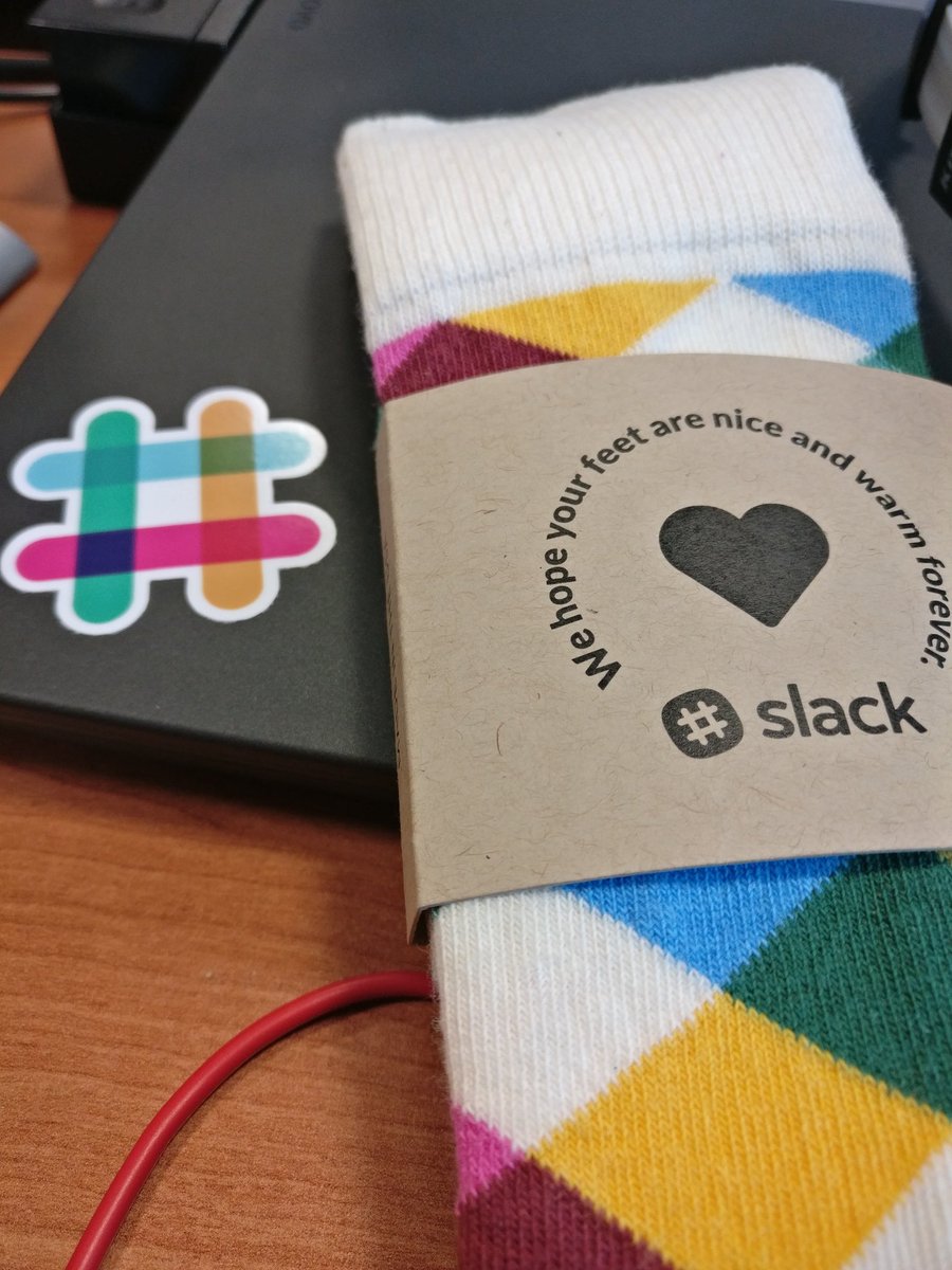 Moulte13's tweet photo. Haters gonna hate ! #DontBeJealous #SlackSocks Thanks you, @SlackHQ 😋 https://t.co/o2uzacnomO