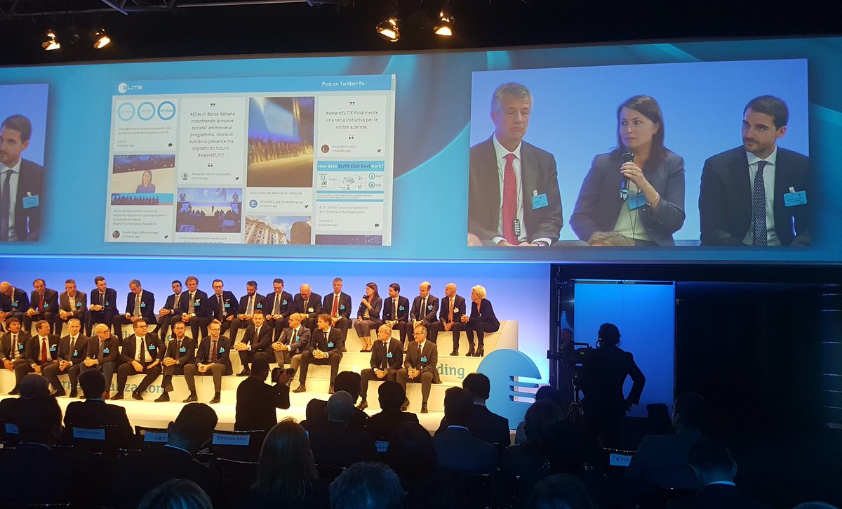 Continuare ad #investire più che in passato, non solo in asset #digital ma in #capitaleumano e processi #Adelante #weareElite <a href="/ChiaraGrossi/">Chiara Grossi</a>