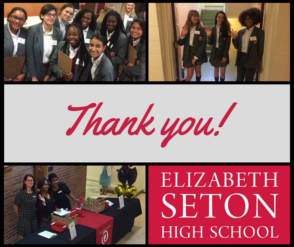 ElizabethSeton's tweet photo. A big thank you to our Open House attendees and supporters! Register now to schedule a Shadow Visit https://t.co/awmOiqPgHr. #SETonSeton https://t.co/sKqXpqBc1j