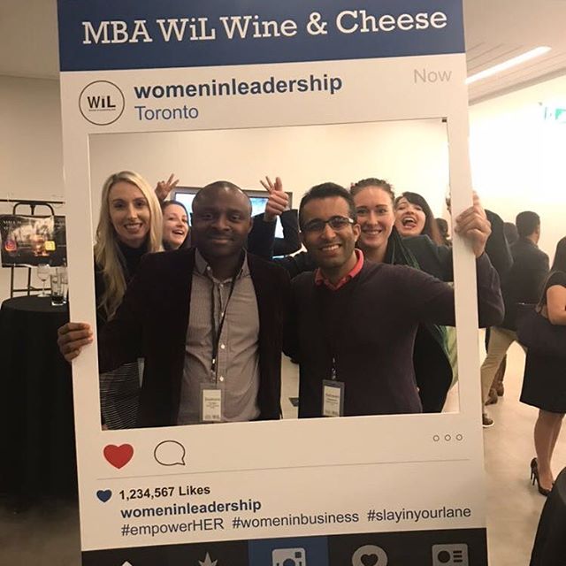 SmithBusiness's tweet photo. Be Bold & #empowerHER. @QueensMBA students took over #SmithTO campus for a Women in Leadership event on Friday. #WiL https://t.co/aayEAFR8NU https://t.co/jFVbA2M6vL