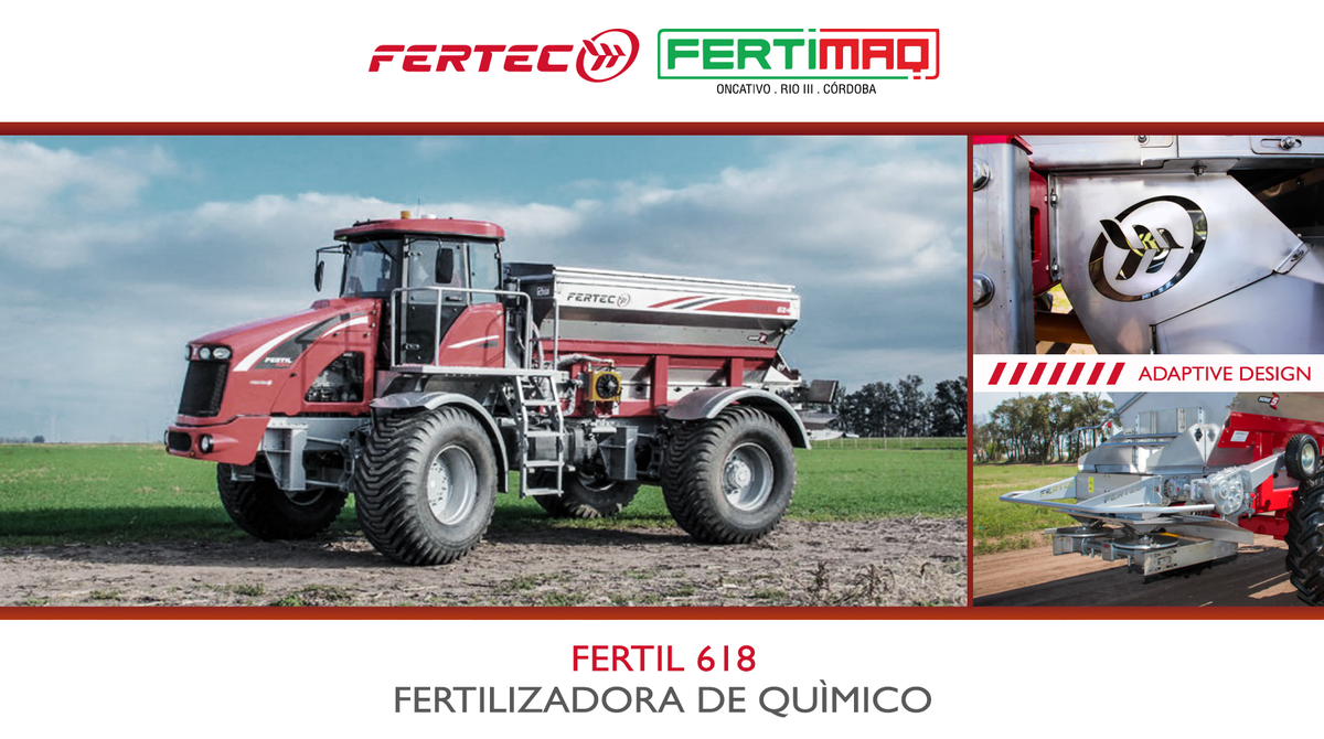 fertimaqagro's tweet photo. ¡Fertil 618! Fertilizadora Autopropulsada. Gran capacidad operativa y excelente performance de aplicación. +info: https://t.co/SfgDEbSzC8 https://t.co/ByT7UckXlv