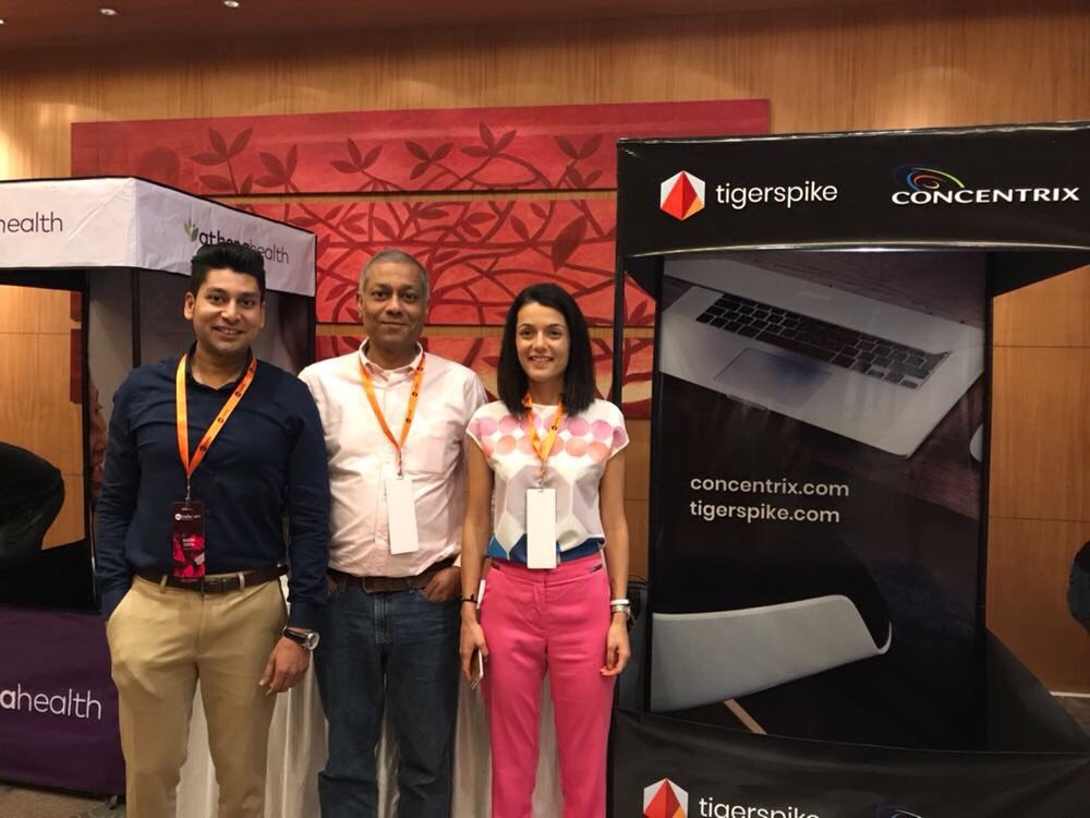 Concentrix's tweet photo. A great gathering on all things #UX just got over! Few glimpses from @tigerspike & @Concentrix booth at #uxindiaconf. Till next time! https://t.co/Yn1sPizeK8