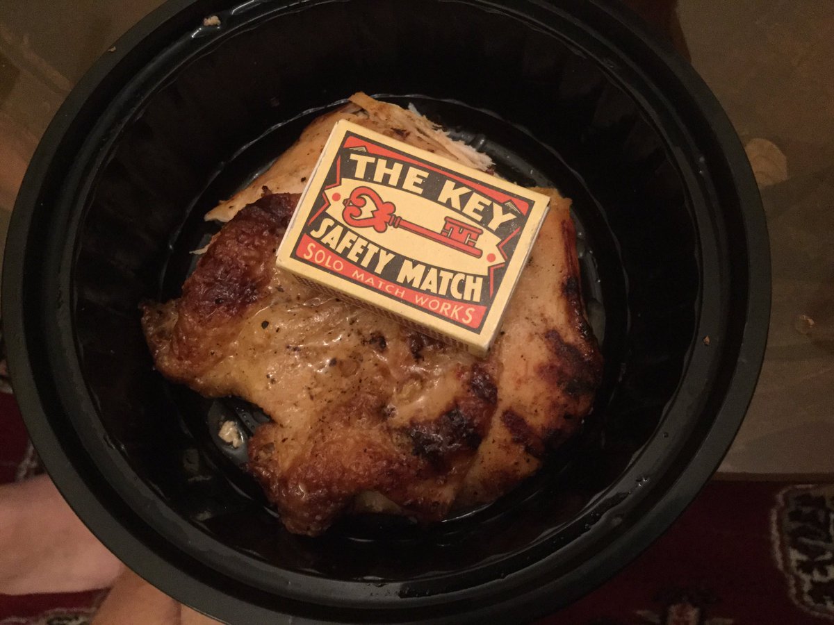 BrandLabME's tweet photo. @nandosuae -Is this what you call a butterfly  chicken? AED51 and 1 hour later. Unacceptable!!!
@NandosSA -That's R197 for a chicken breast https://t.co/Rw6JEDaYpw