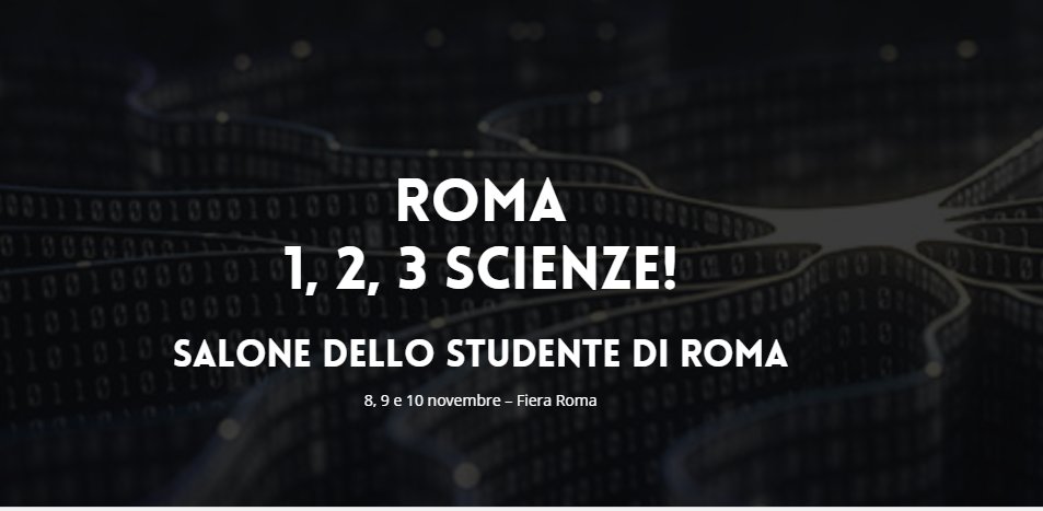 bretmaps's tweet photo. 1, 2, 3 SCIENZE! - @FieraRoma📍
3 giorni per parlare di #scienza e #innovazione 💡
Noi di #BretMaps ci saremo! 🗺 @SaloneStudente #startup https://t.co/iz6YtrNbAr