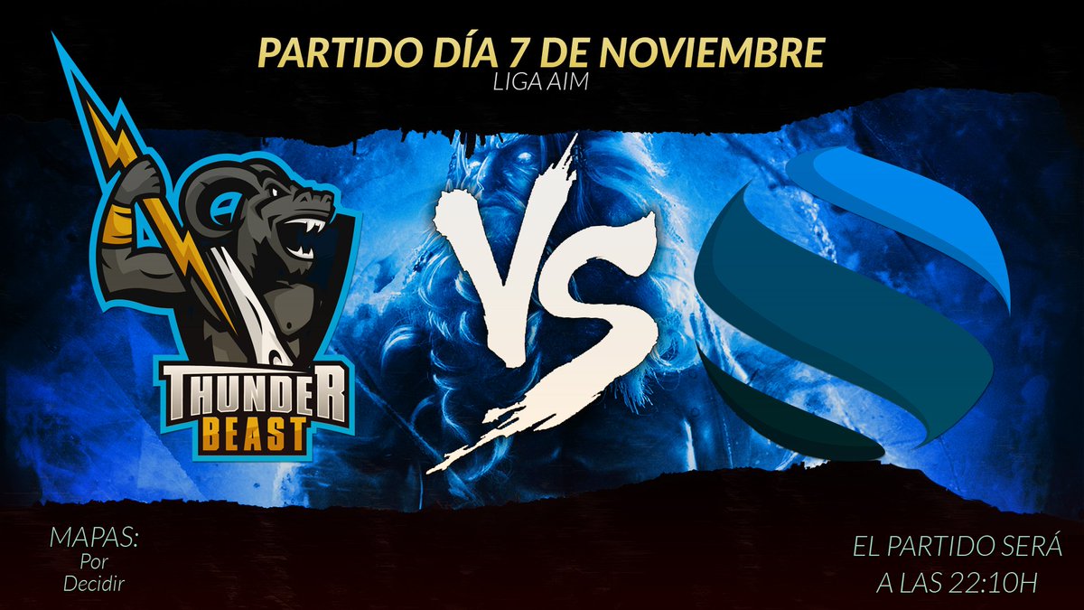 BThunderBeast's tweet photo. Mañana los chicos de #Overwatch se enfrentan a @DNTY_OW en la liga @AIMGamingEU! No os lo perdais! A por todas bestias! #GoThunderBeast! https://t.co/MSJd2ocWxY