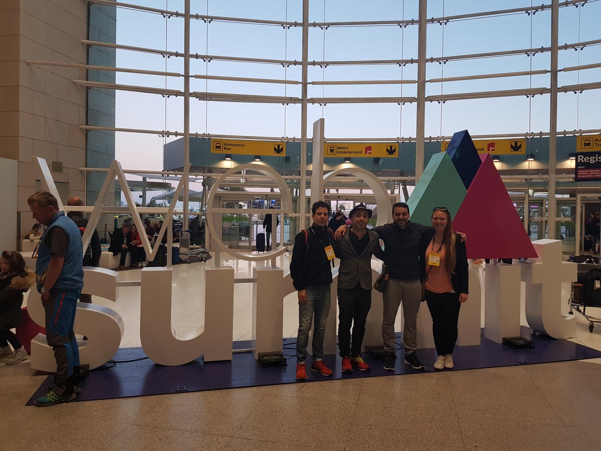 botsfactoryio's tweet photo. Getting ready for the opening night! #websummit2017 #botsfactory https://t.co/oUmElpYfB1