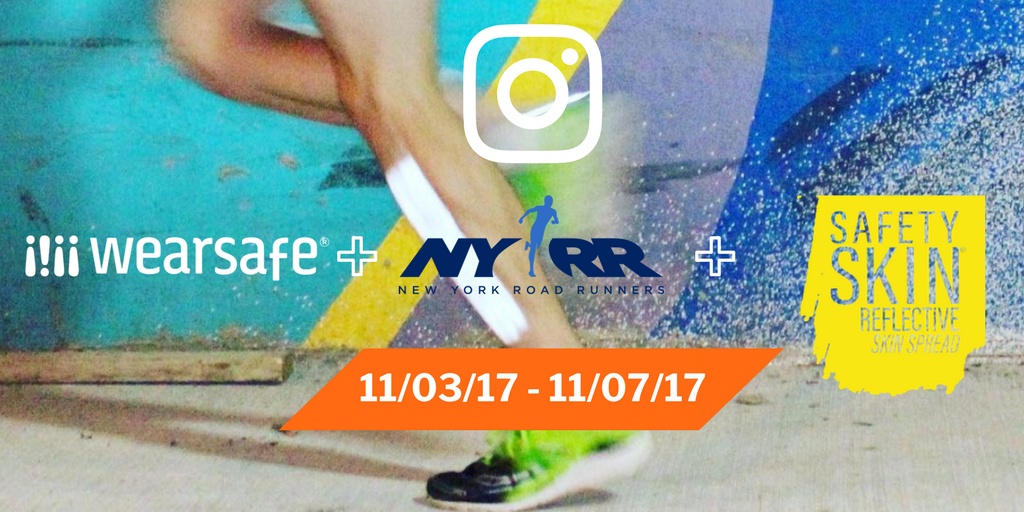 WearsafeLabs's tweet photo. Have you entered yet? Head to our Instagram to win a @nyrr membership & #SafetySkin! ➡️ https://t.co/h54clO4Yds #NationalRunningSafetyMonth https://t.co/cboL88Hoi2