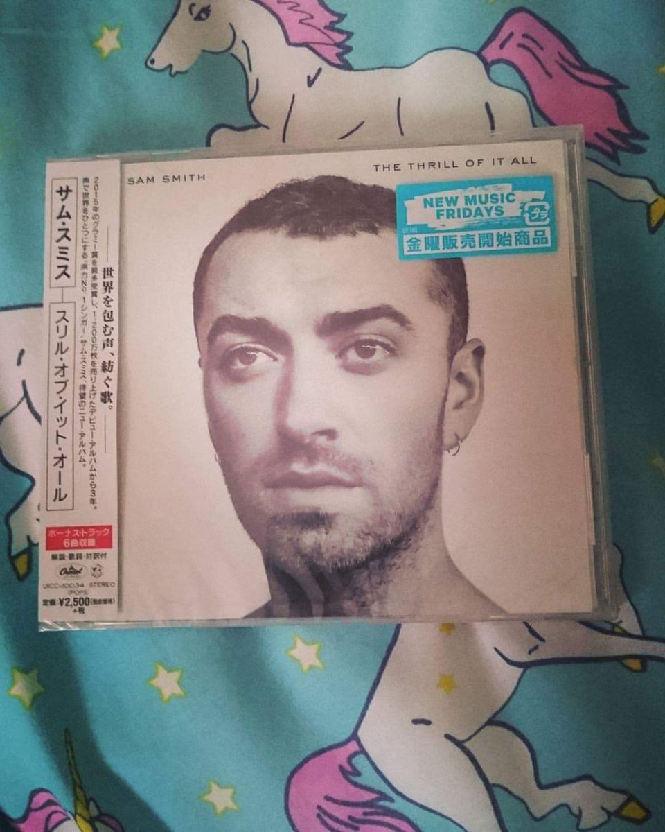 CarlyRocks28's tweet photo. Came Today! I Love It 😘 ❤ #Samsmith #Thethrillofitall #Lovemymusic 😘 https://t.co/1Mp5vbHMHn