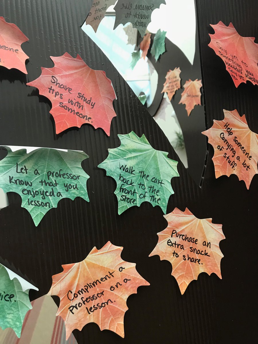 UMRochester's tweet photo. Happy MN Acts of Kindness Week! Grab a random act of kindness from the Kindness Tree & perform it! 3rd floor lounge of USquare. #MNKindness https://t.co/bqq6BsyNwr