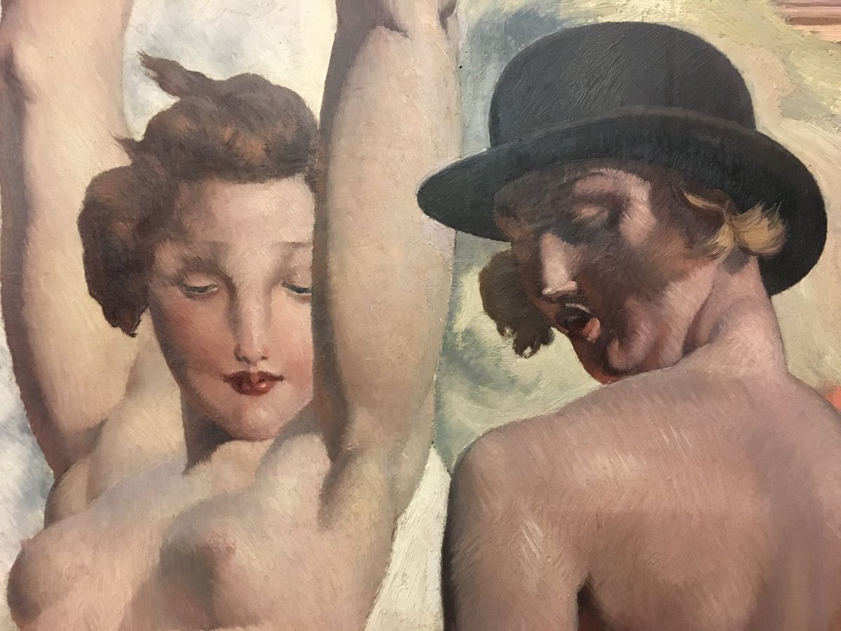 Cdesarts's tweet photo. #PhotoDuJour Robert Pougheon à @MuseeLaPiscine de Roubaix © Guy Boyer https://t.co/9HV0wECc3h