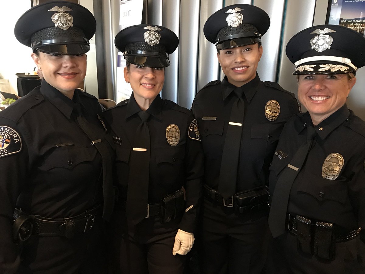 ChiefJackieGW's tweet photo. Great to see @AlhambraPolice represented in opening ceremony at 12th Women Leaders in Law Enforcement #WLLE2017 https://t.co/5I60fasZw1