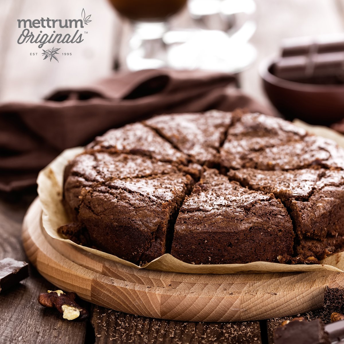 Who'd like to be enjoying a batch of these yummy brownies? Top them any way you like, our fudgy #Mmedibles #Brownies won’t last long!