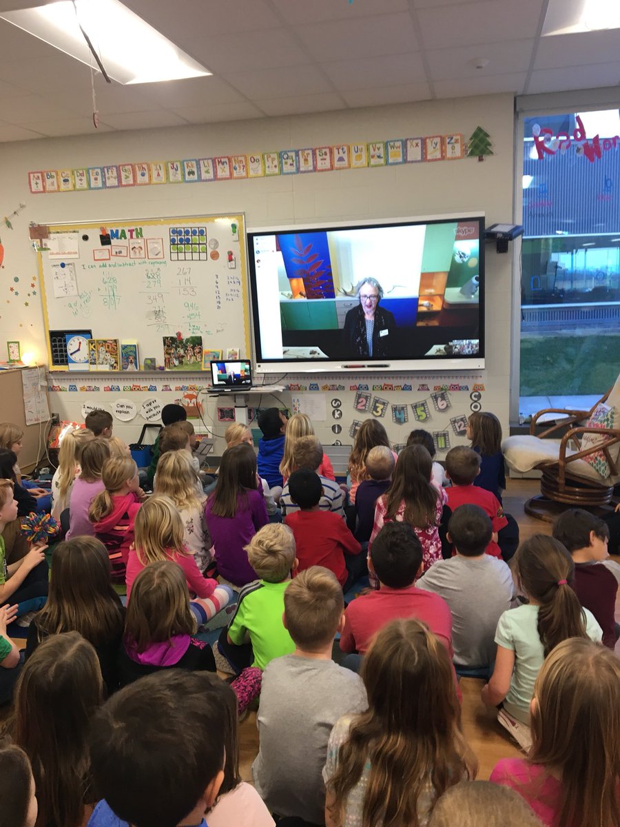 We had a great @SkypeClassroom today with the Buffalo Bill Center to learn about Native American cultures @PrairieViewEMS