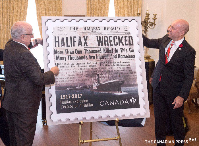 CdnPressNews's tweet image. Canada Post issues new stamp marking 100 years since the Halifax Explosion
bit.ly/2Am0dVA