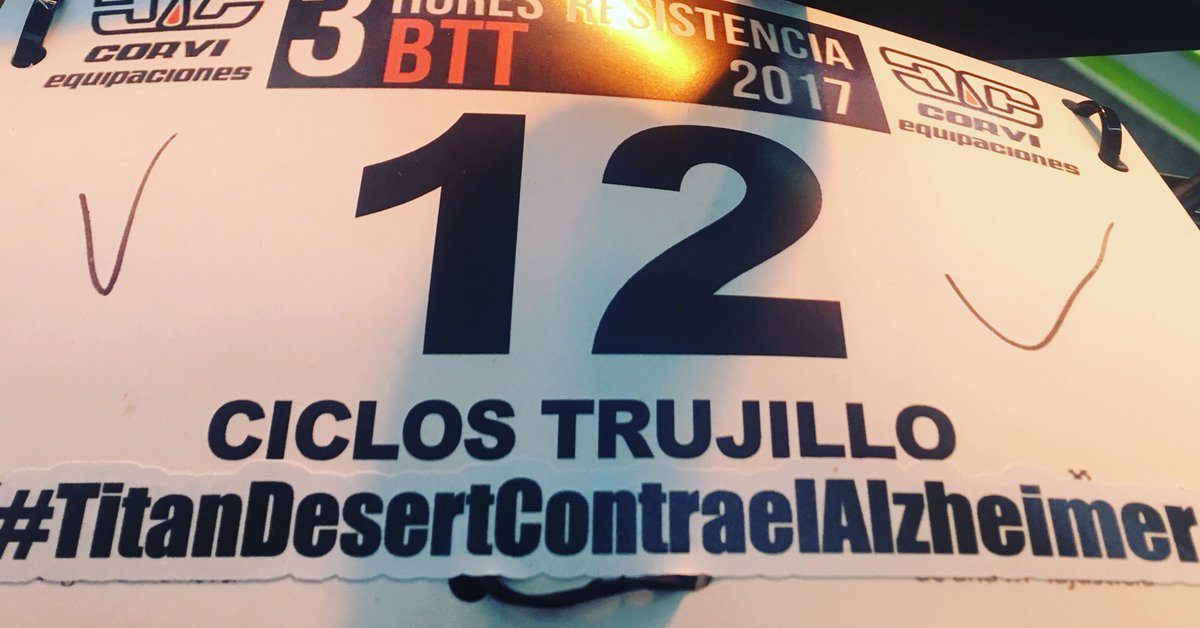 IsaacDesert's tweet photo. @CICLOSTRUJILLO @3hrbtt #titandesertcontraelalzheimer https://t.co/YtMByrpMpC