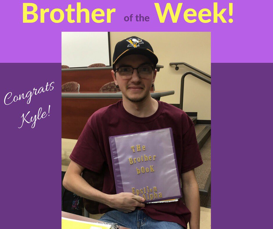 PSP_ea's tweet image. Our brother Kyle was given the brother book last night at chapter!! Congrats Kyle you deserve it!!