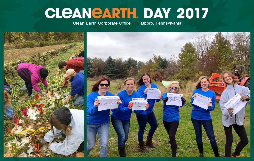 CleanEarthInc's tweet photo. Our local Pennypack Farm in Horsham, PA got a Clean Earth makeover! Who do you #clean #earth for? #CleanEarthDay #PennypackFarm #Horsham https://t.co/haPalgx3lO