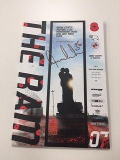 ClubDCFC's tweet photo. ⚫️⚪️ Follow &amp; RT for the chance to win a @dcfcofficial programme signed by @joe16led from Saturday's game. Winner chosen 5pm Thursday. https://t.co/Zbh8zhVDrW
