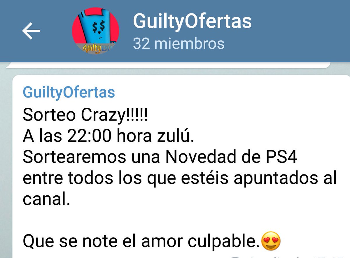 GuiltyOfertas's tweet photo. Chicos!!! 
Sorteaco is coming. Venga todos a petar telegram.
https://t.co/tb63MVhzUd https://t.co/Be7o0IlCIr