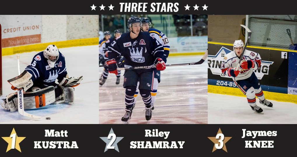 The <a href="/ParklandSFS/">Parkland SFS</a> Kings Three Stars of the Week are now online at dauphinkings.com/1541-2 check them out! #MJHL #LongLiveTheKings 🦁👑