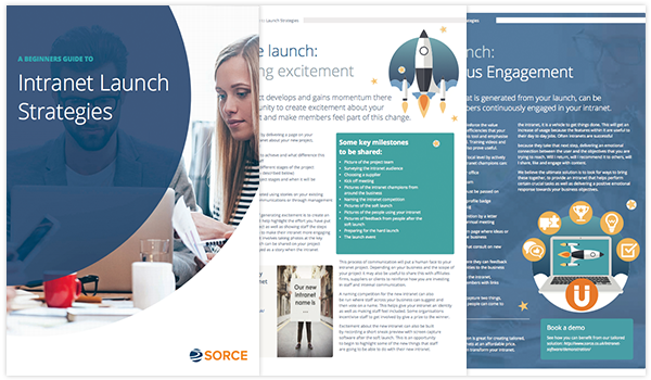 ourSORCE's tweet photo. Download our free guide to launching your intranet.#intranetsuccess
https://t.co/fxwpKuBOnE https://t.co/R8bKuNIguc