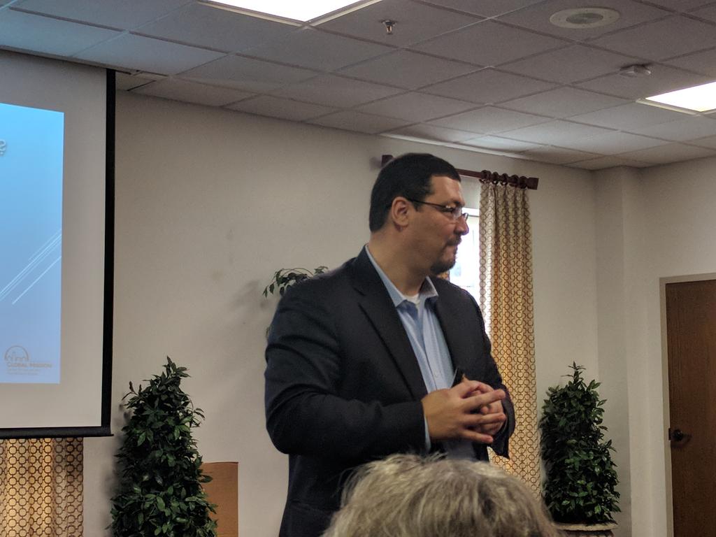 ACNugent's tweet photo. Anything that has a beginning, middle, end is not discipleship. Discipleship is a life transforming journey. - Kleber Goncalves #EC32017 https://t.co/TJLGmLCEdG