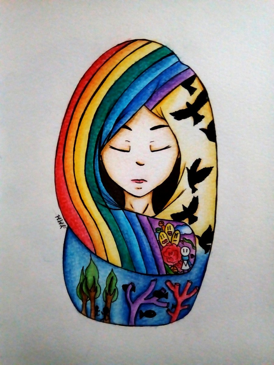 sayans730's tweet photo. #NOLIMEDIBUJA  
Este dibujo es la representación de un sueño extraño que tuve, no sé si es bueno, pero por aquí lo dejo :'] https://t.co/0nQ32KmLOo