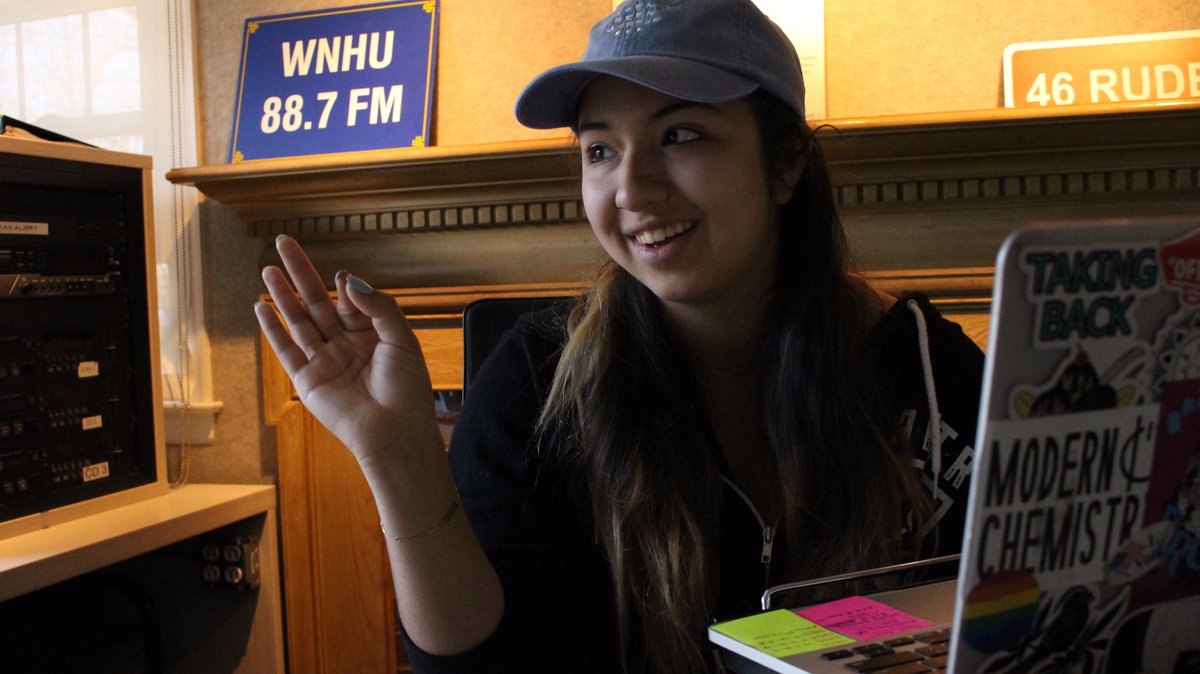 Hey everyone, Marissa and Anabell are live right now with Punk Haven! Tune into 88.7FM and rock out! wnhu.org