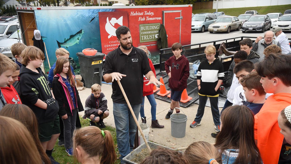 CCABCT's tweet image. Proud partner of this great project! "Southampton Middle students make oyster reef balls": baltimoresun.com/news/maryland/… #ccabct #habitat #joincca