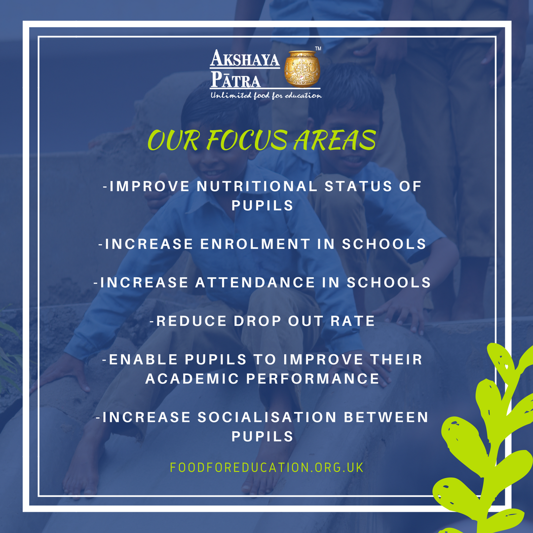 UKAkshayaPatra's tweet photo. The Akshaya Patra Foundation works to eradicate #classroomhunger &amp; facilitate childhood #education. Know more: https://t.co/O8Ooyjr2J9 https://t.co/jKCsyjgAAu