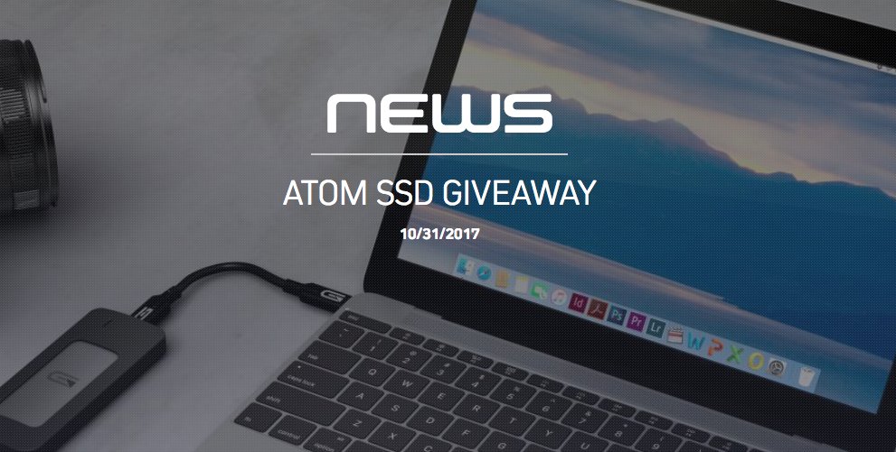 MEWShop's tweet photo. . @GlyphProTech is giving away 5 ATOM SSDs! 1TB of solid state goodness. 2 days left to enter! #Glyph #AtomSSD https://t.co/7EQrLDsHjA https://t.co/wijruOTMbk