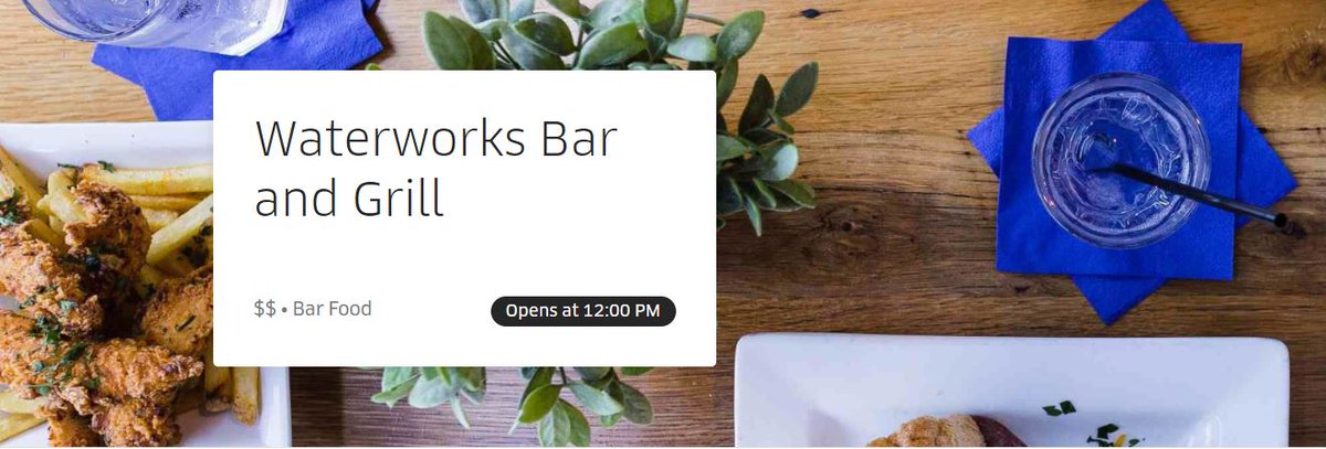 BarrymoreHotel's tweet image. @WaterWorksTampa is now on #UberEATS! All your faves like Tenders &amp;amp; Fries, Gasparilla Quesadillas, all available! ow.ly/hSih30gofEQ