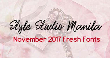 StyleStudioMla's tweet image. We Love fonts. This November featured fonts here at Style Studio Manila stylestudiomanila.com/blog/2017/11/0…