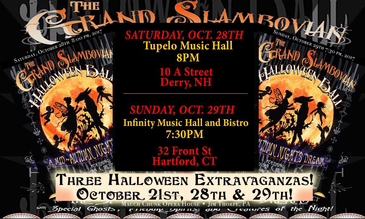 Slambovia's tweet photo. The Grand Slambovian Halloween Ball - "A Mid-Autumn's Night Dream". #Slambovians #Joziah #TSCOD https://t.co/irP8k5uFCw
