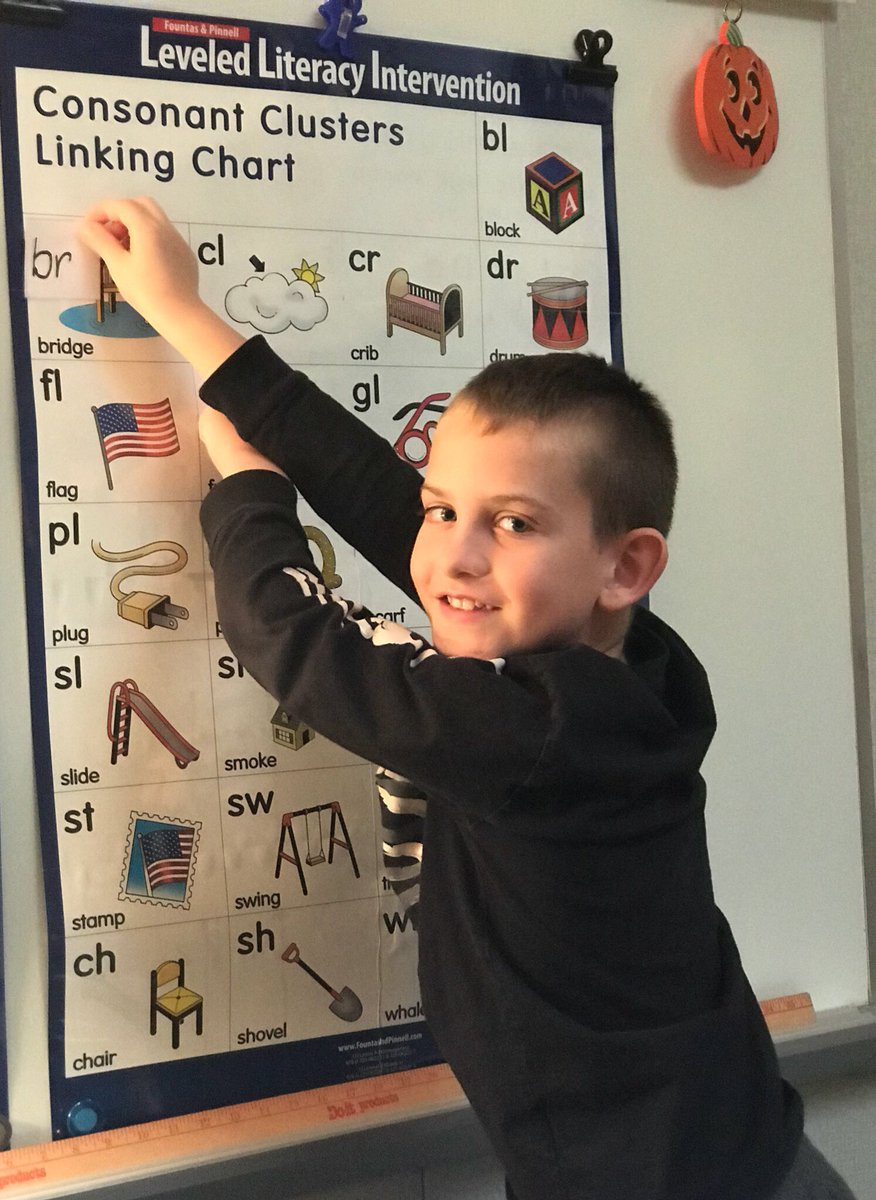 mrshobbins's tweet image. Consonant Clusters with a smile! #ParsonsPirates #happyGSD #LeveledLiteracyIntervention #LLI