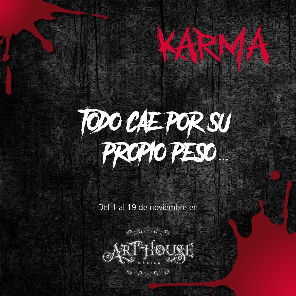 karma_ah's tweet photo. Nos vemos en @arthousemexico muy pronto!! https://t.co/JD69wGSz3o